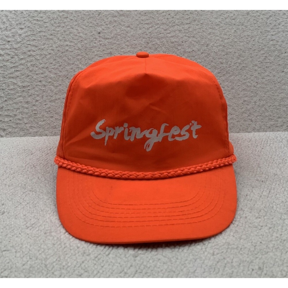 Cameo Springfest Trucker Hat Mens Snapback Orange Rope Painters Cap Grandpa Dad‎